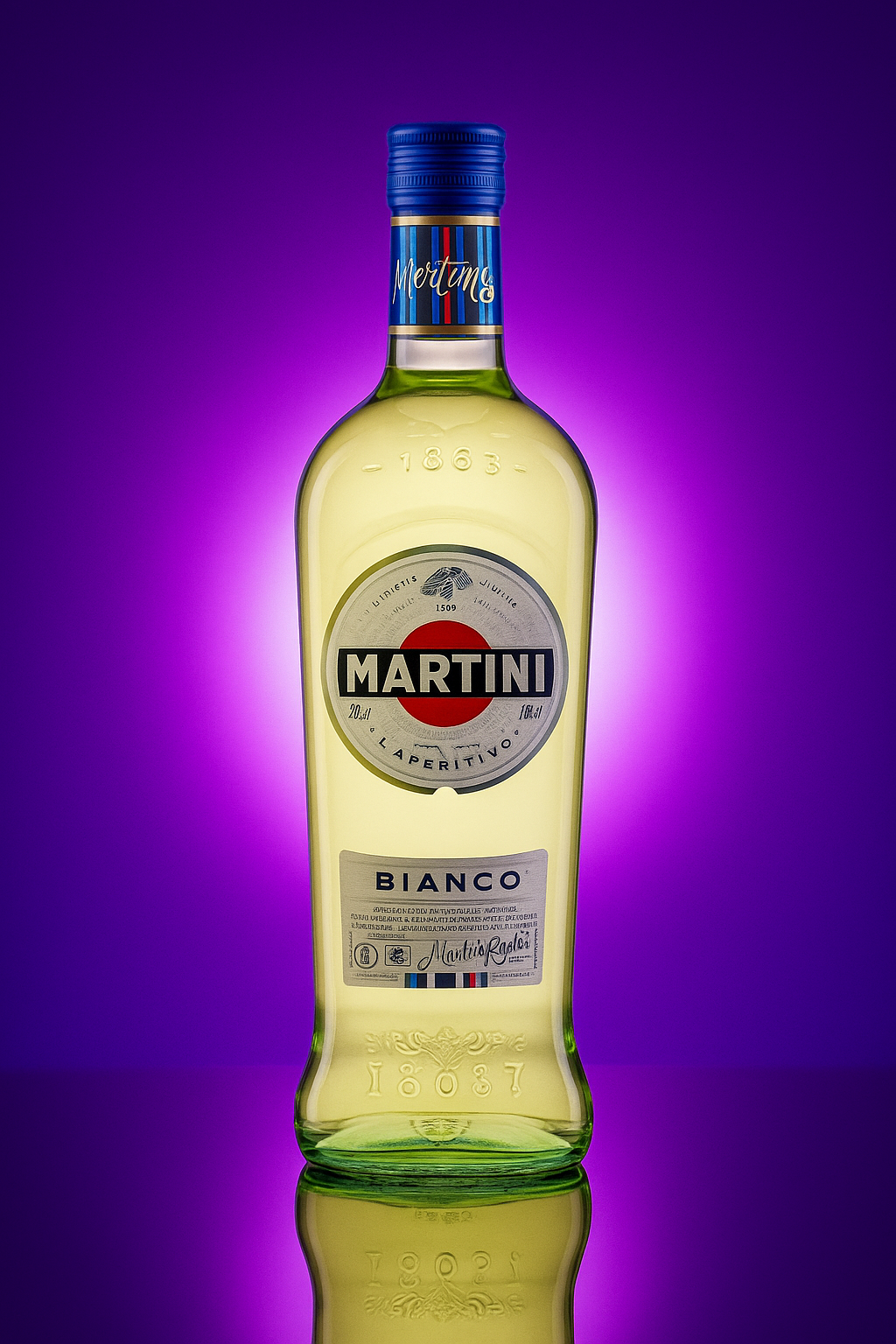 Martini blanc 1 Litre - 15 % vol