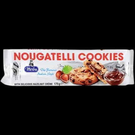 Nougatelli Cookies - 175 Gr