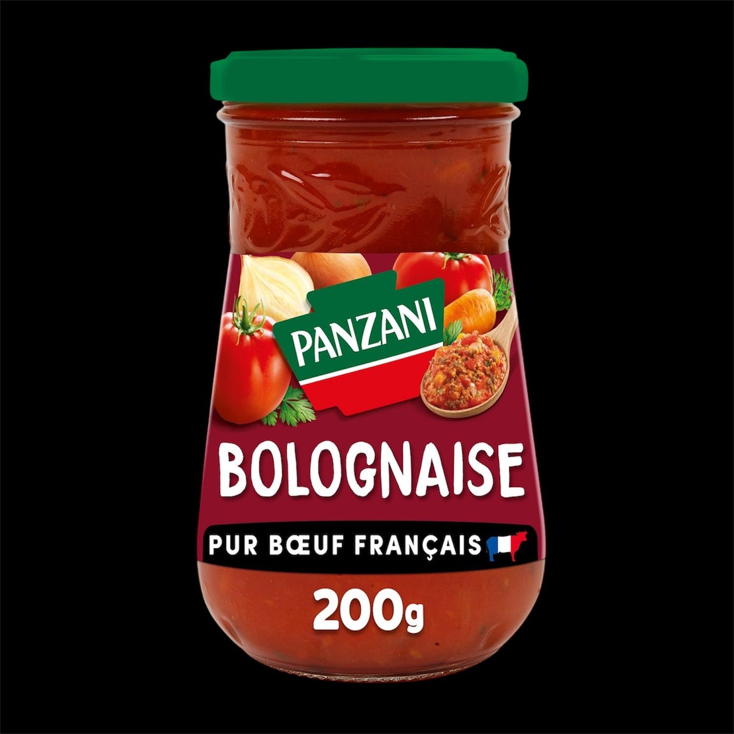 Sauce bolognaise Panzani 100 % pur bœuf - 200 Gr.
