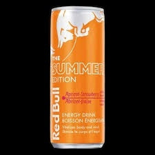 Red bull fraise abricot
