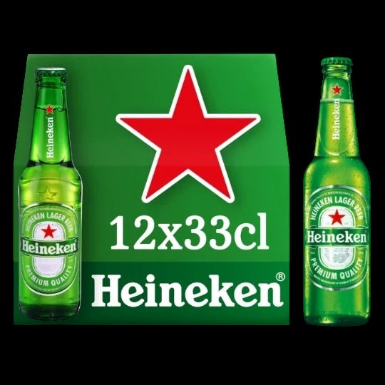 Heineken pack 12 x 25 cl - 5% vol