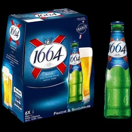 1664 pack 6x25 cl - 5,5 % vol