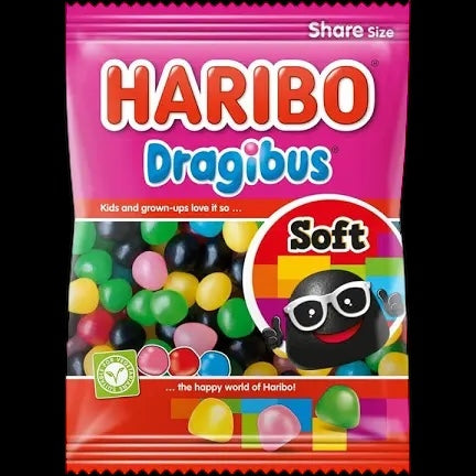 Haribo dragibus soft 300 gr