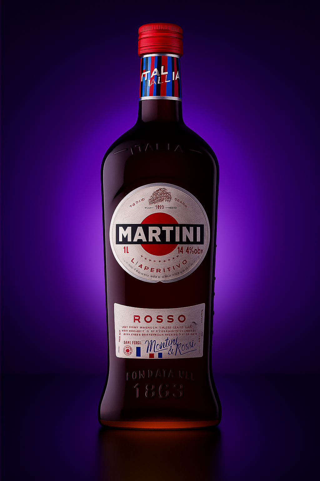 Martini rouge 1 Litre - 15 % vol