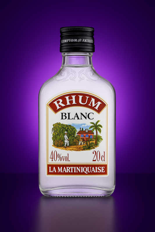 Rhum blanc La martiniquaise 20 cl - 40 % vol