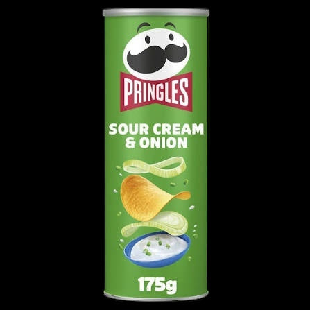 Pringles crème et oignon - 175 Gr.