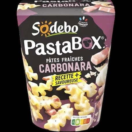 Pastabox Carbonara Sodebo - 330 Gr.