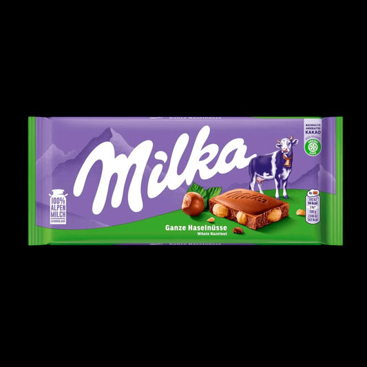 Milka noisettes - 100  Gr