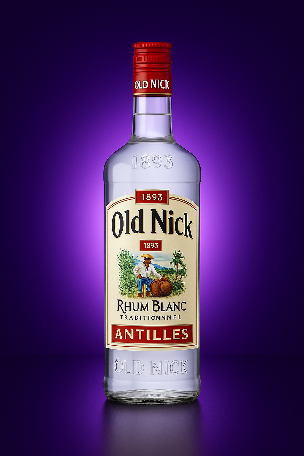 Rhum Old Nick 70 cl - 40% vol.