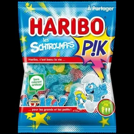Haribo schtroumpfs pik - 280 Gr.