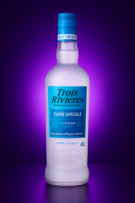 Rhum Trois rivières blanc 70 cl - 40 %