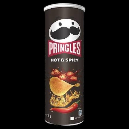 Pringles hot and spicy - 175 Gr.