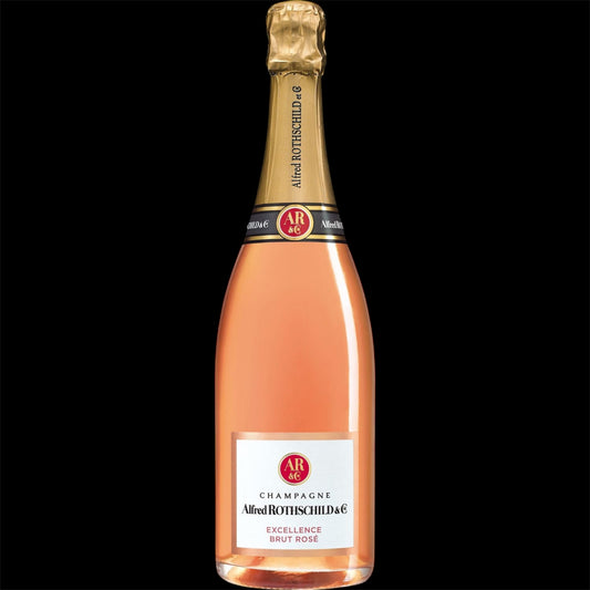 Champagne rosé Alfred Rothschild 75cl - 12,5 % vol.