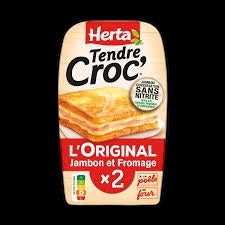 Croque monsieur herta L’original x 2 - 200 gr.