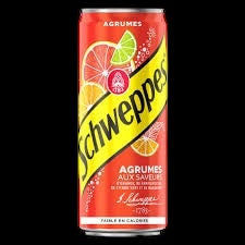Schweppes agrumes 33 cl