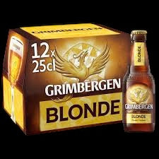 Grimbergen blonde pack 12 x 25 cl