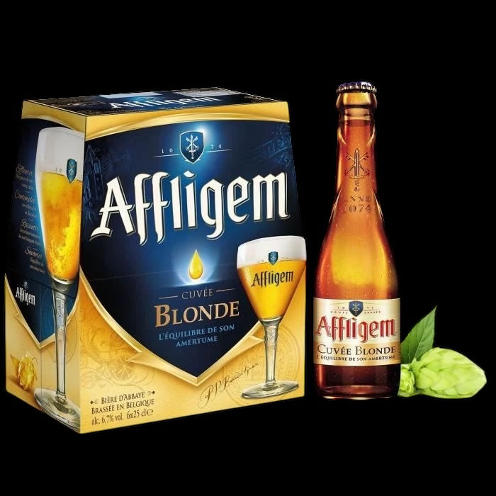 Affligem blonde 6 x 25 cl - 6,7 % vol