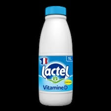Lait lactel demi écrémé 1 Litre