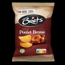Chips Brets Poulet braisé 125 Gr